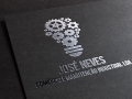 Logotipo em José Neves em Marca d'água